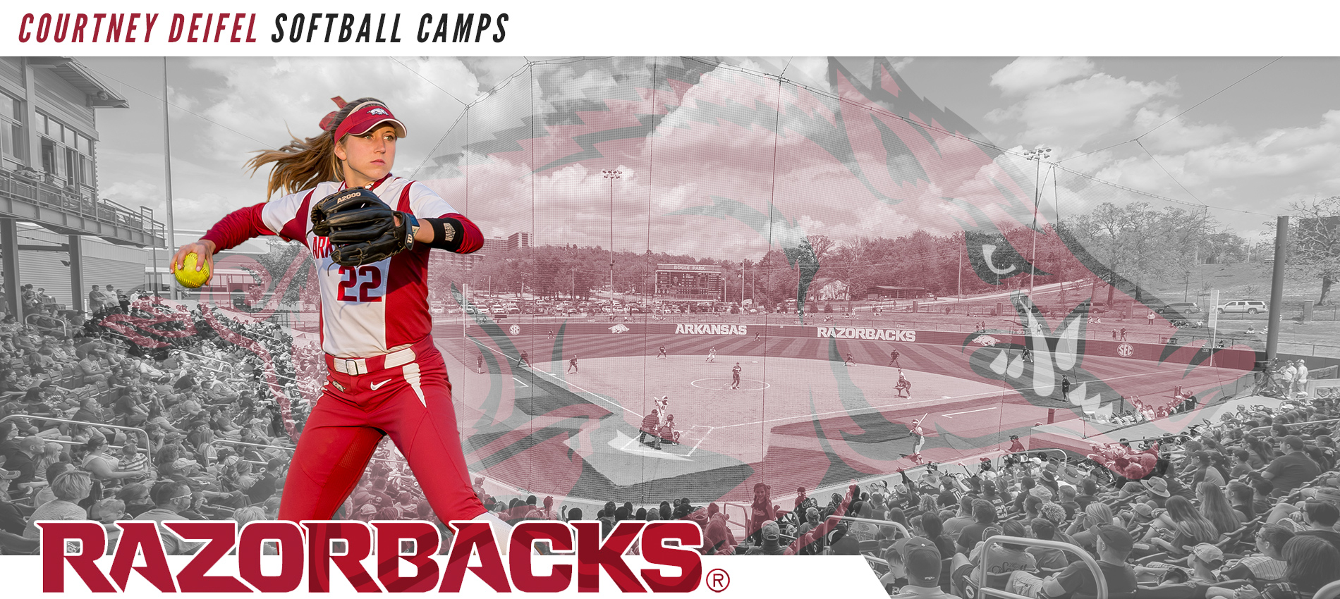 Courtnery Deifel Softball Camps University of Arkansas Fayetteville, AR